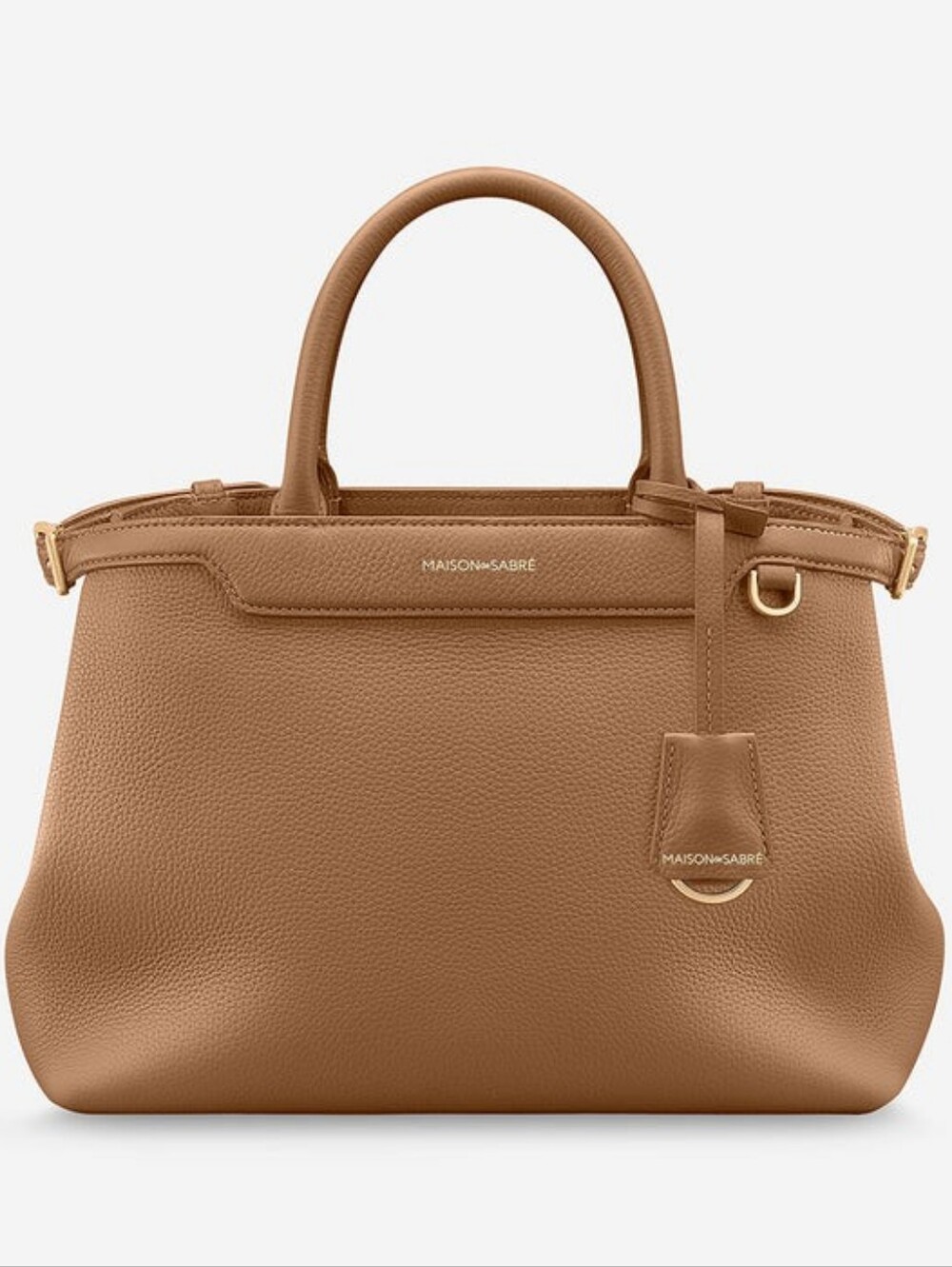 MAISON DE SABRE THE MEDIUM PALAIS BAG - SANDSTONE BROWN